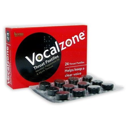 Vocalzone Original Throat & Voice Pastilles 24