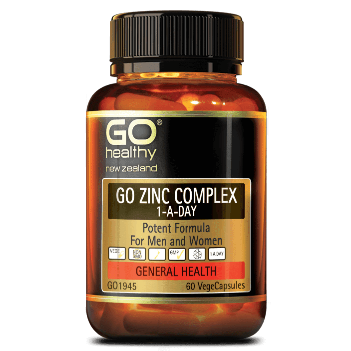 GO Healthy GO Zinc Complex 1-A-Day 60 VCaps
