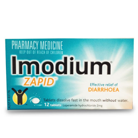 Imodium 2mg Zapid 12 Tabs