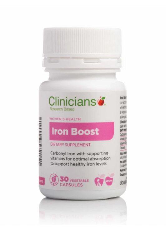 Clinicians Iron Boost 30 VCaps