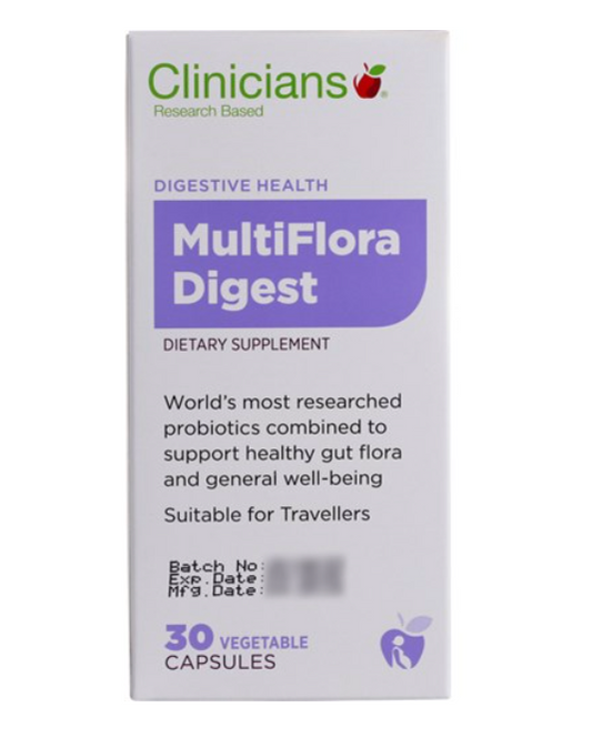 Clinicians MultiFlora Digest 30 VCaps