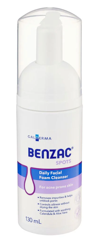 Benzac Daily Foam Cleanser 130ml