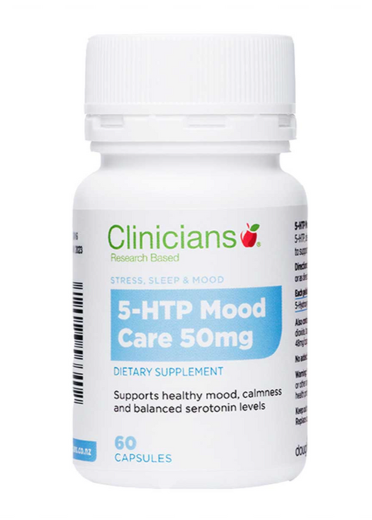 Clinicians 5-HTP Mood Care 50mg 60 Caps