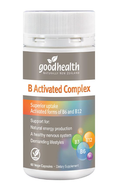 Good Health B Activated Complex 60 Caps