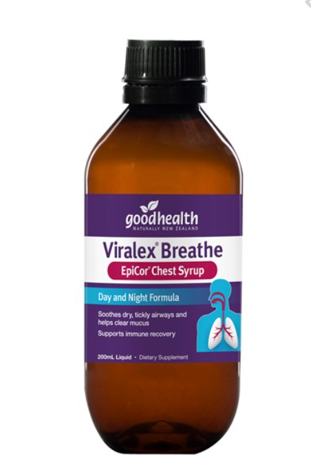 Good Health Viralex Breathe EpiCor Chest Syrup 200ml