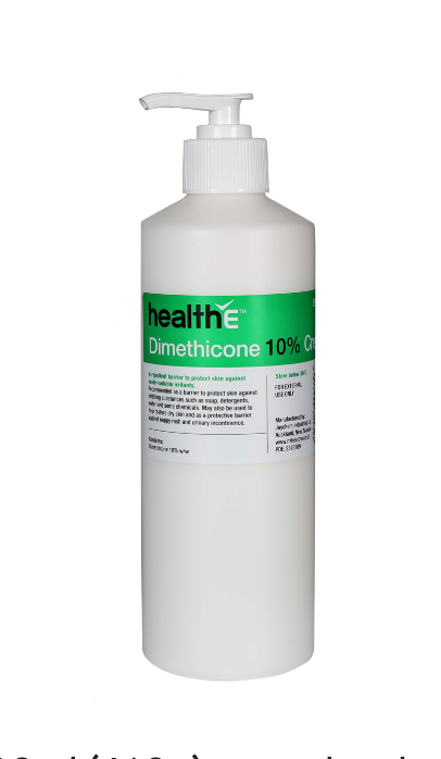 healthE Dimethicone 10% Cream 500ml Pump Bottle