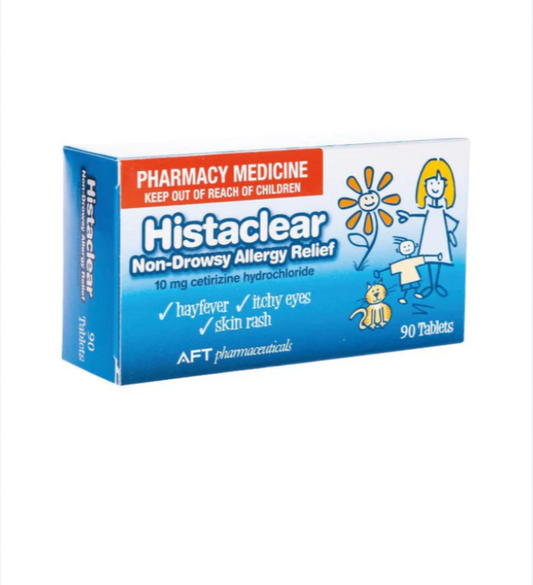 Histaclear 10mg 90 Tabs