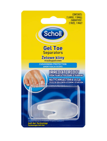 Scholl Gel Toe Separators