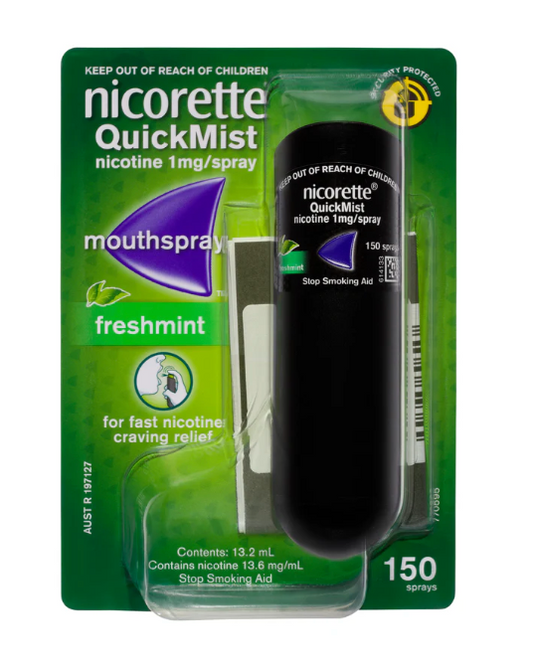 Nicorette QuickMist Freshmint Mouth Spray 150