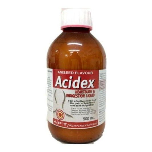Acidex Heartburn & Indigestion Liquid Aniseed 500ml