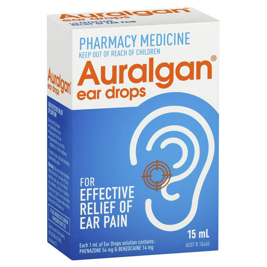 Auralgan Ear Pain Relief Drops 15ml