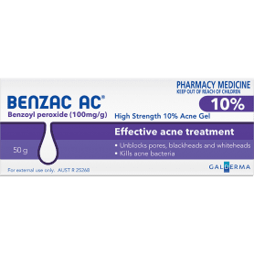 Benzac AC Acne Gel 10% 60g