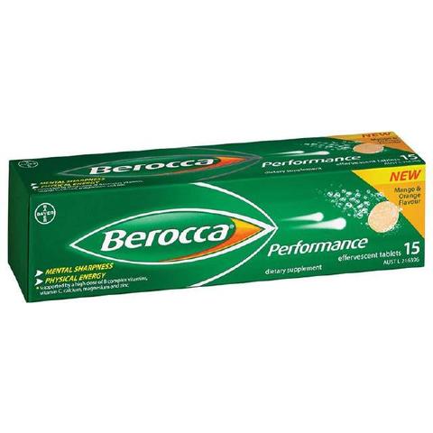 Berocca Performance Mango & Orange 15