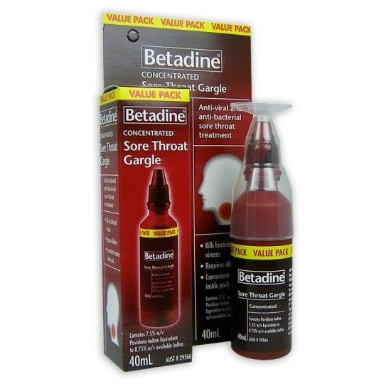 Betadine Sore Throat Gargle 40ml