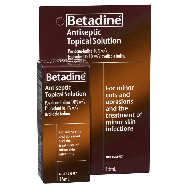 Betadine Antiseptic Topical Solution 15ml