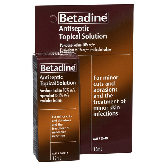 Betadine Antiseptic Topical Solution 100ml