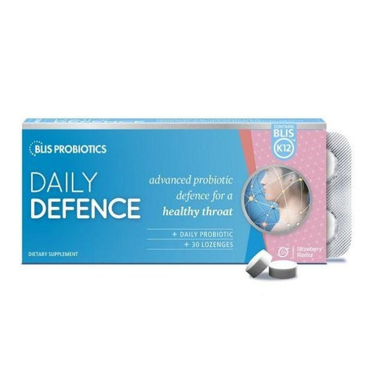 Blis K12 Daily Defence Strawberry Lozenges 30