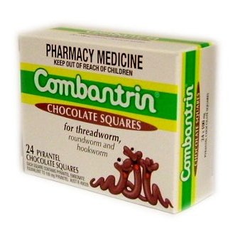 Combantrin Chocolate Squares 24