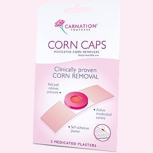 Carnation Foot Corn Caps Plasters 5