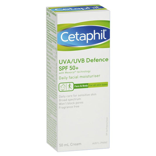 Cetaphil UVA/UVB Defence SPF50+ 50ml