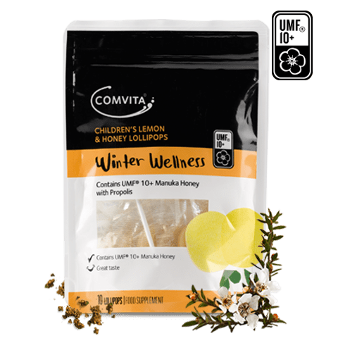 Comvita Childrens Lemon & Honey Lollipops 10