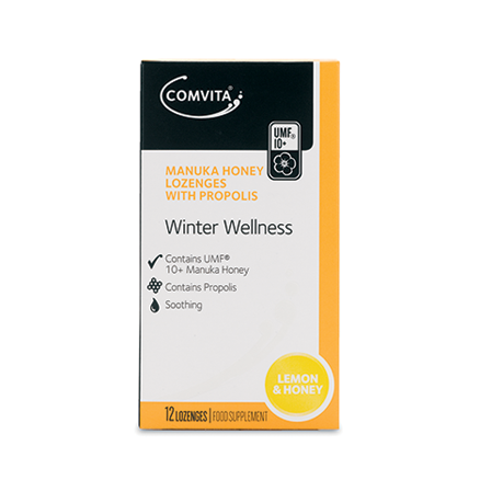 Comvita Manuka Honey Lozenges Lemon & Honey 12