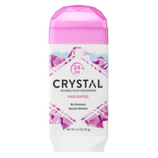 Crystal Invisible Solid Deodorant Unscented 70g