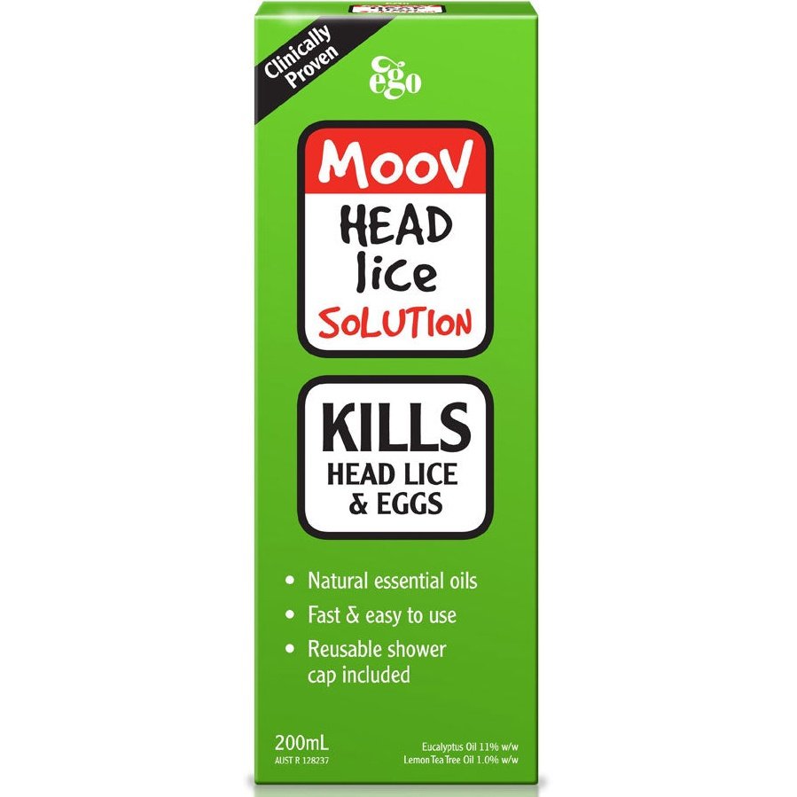 Ego Moov Head Lice Solution 200ml