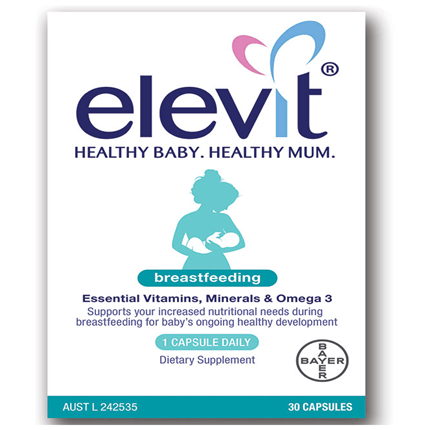 Elevit Components elevit Breast Feeding 30 Caps | Eclipse Pharmacy