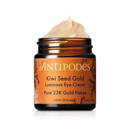 Antipodes Kiwi Seed Gold Luminous Eye Cream 30ml