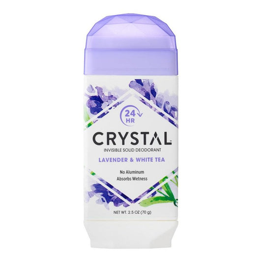 Crystal Invisible Solid Deodorant Lavender & White Tea 70g