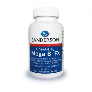 Sanderson One-A-Day Mega B FX 60 Tabs