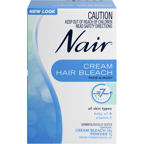 Nair Cream Hair Bleach Face & Body 28g