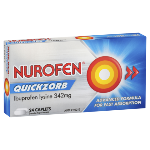 Nurofen Quickzorb Caps 24