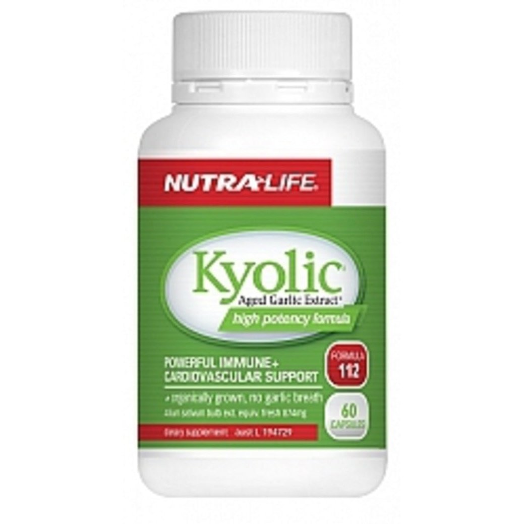 Nutra Life High Potency Kyolic 60 Caps