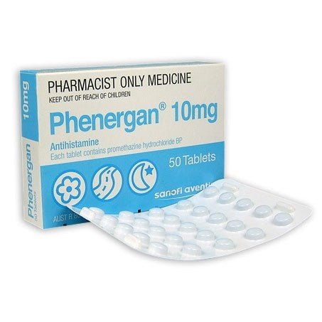 Phenergan 10mg 50 Tabs (LIMIT 1)