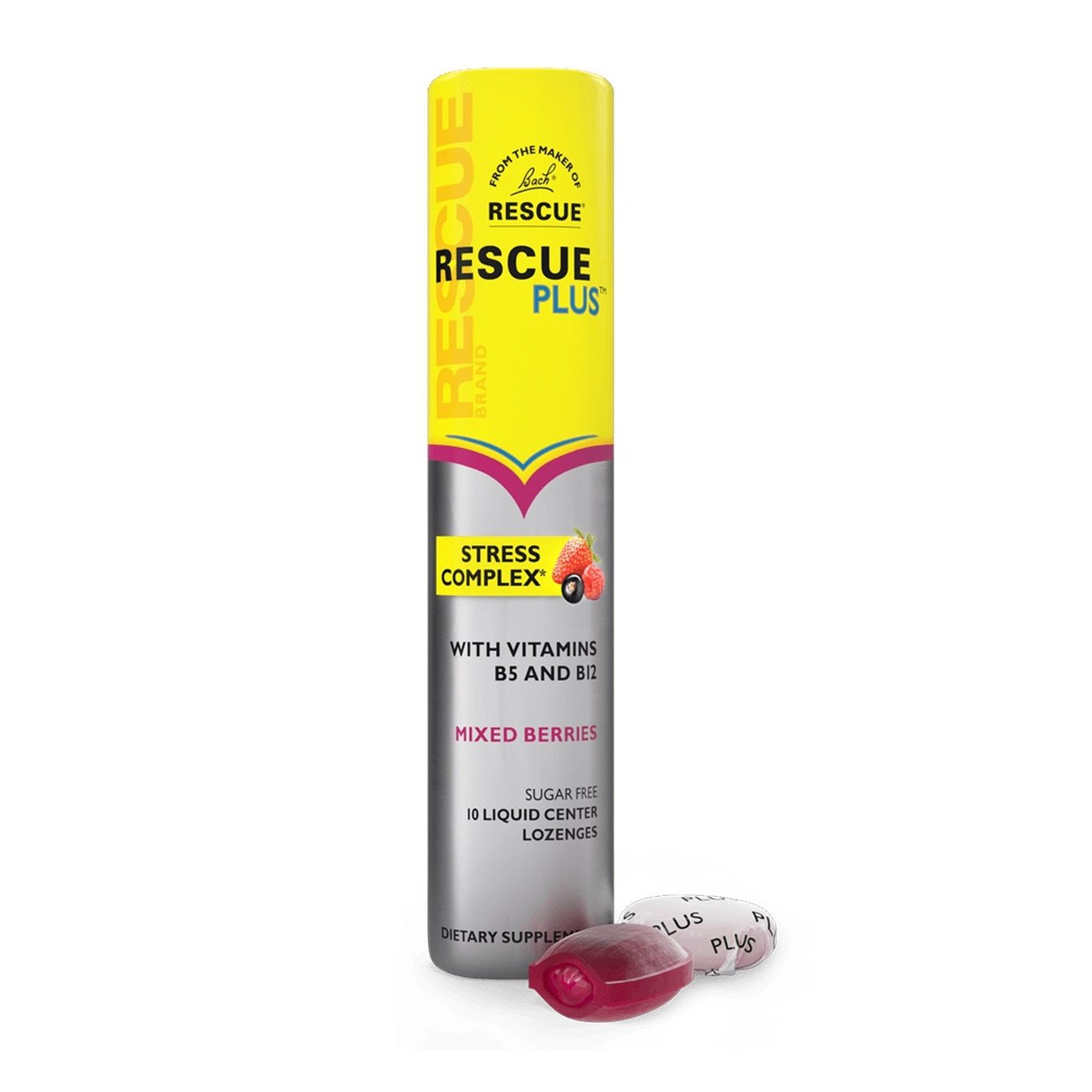 Bach Rescue Plus Mixed Berries Lozenges 10