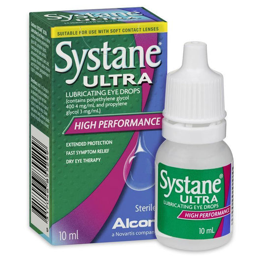 Systane Ultra Lubricating Eye Drops High Performance 10ml