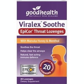 Good Health Viralex Soothe Throat Lozenges 20