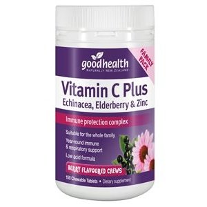 Good Health Vitamin C Plus 150 Chewable Tabs